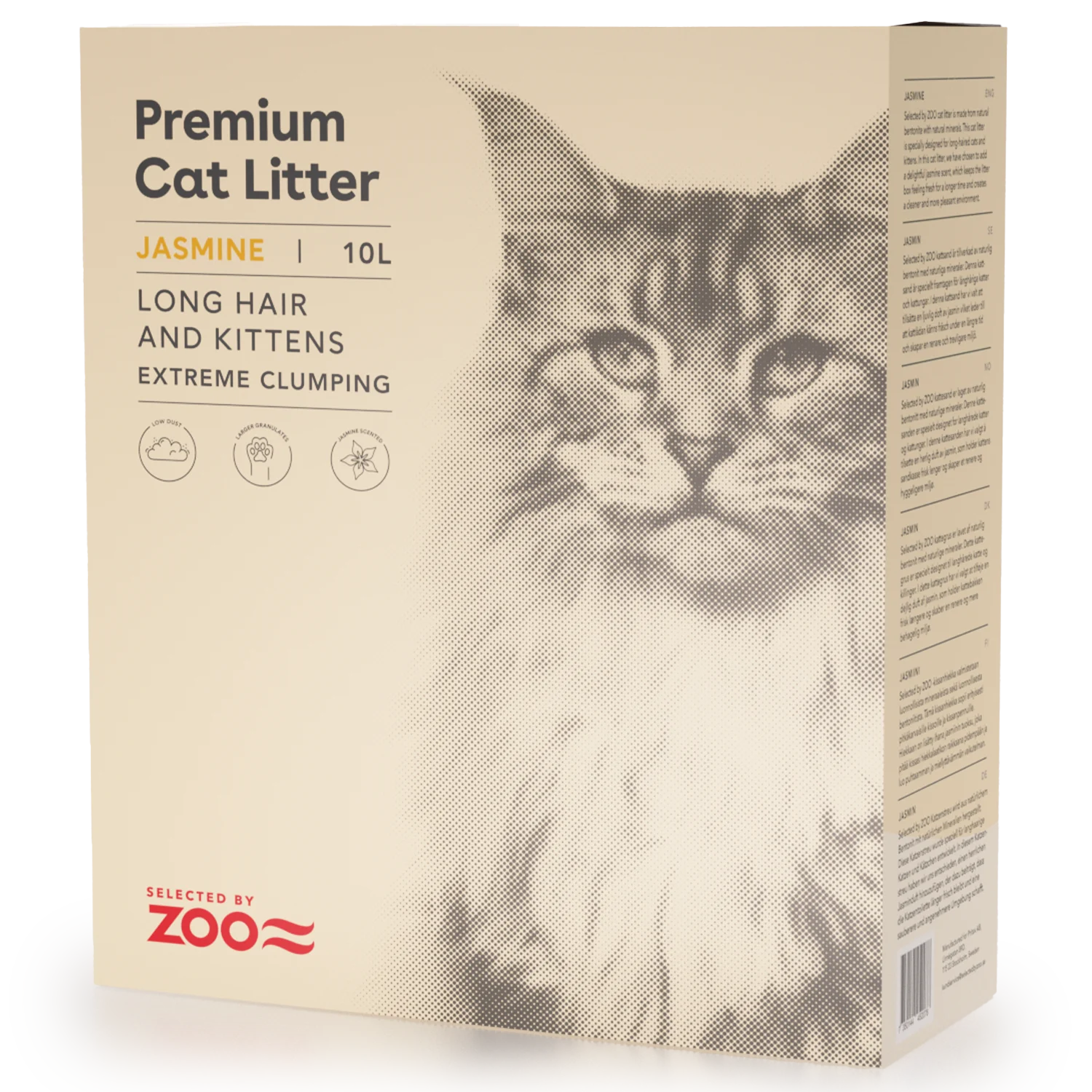 Selected by ZOO Kattsand Jasmin Long Hair & Kitten