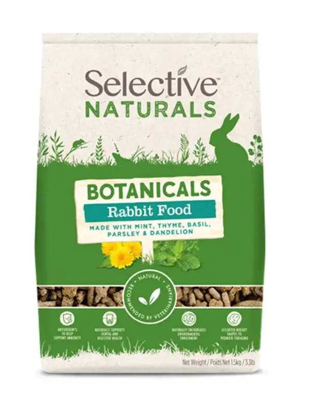 Selective Botanicals Rabbit Food 1,5 kg