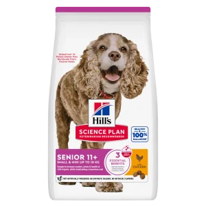 Senior 11+ Small & Mini Chicken Hundfoder 1,5kg