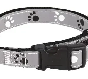 Silver Reflect halsband, XS-S: 22-35 cm/15 mm