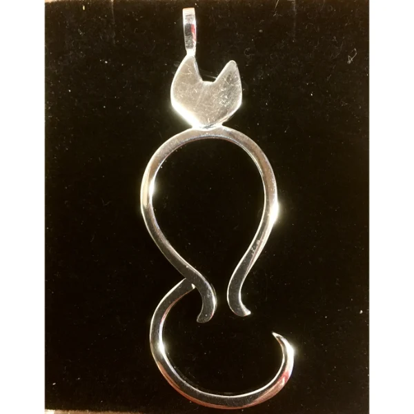 Silversmycke, stående katt
