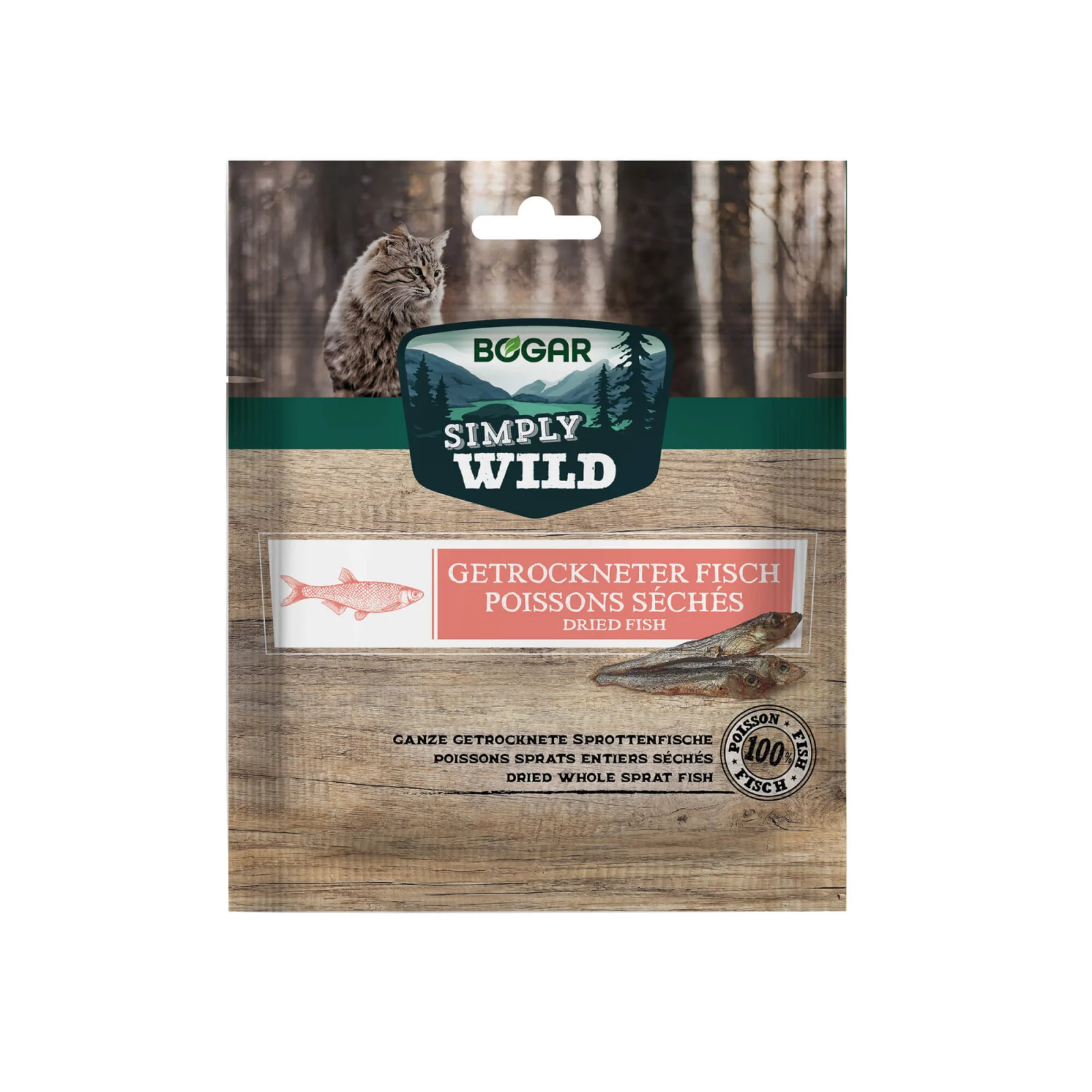 Simply Wild Dried Fish 50g