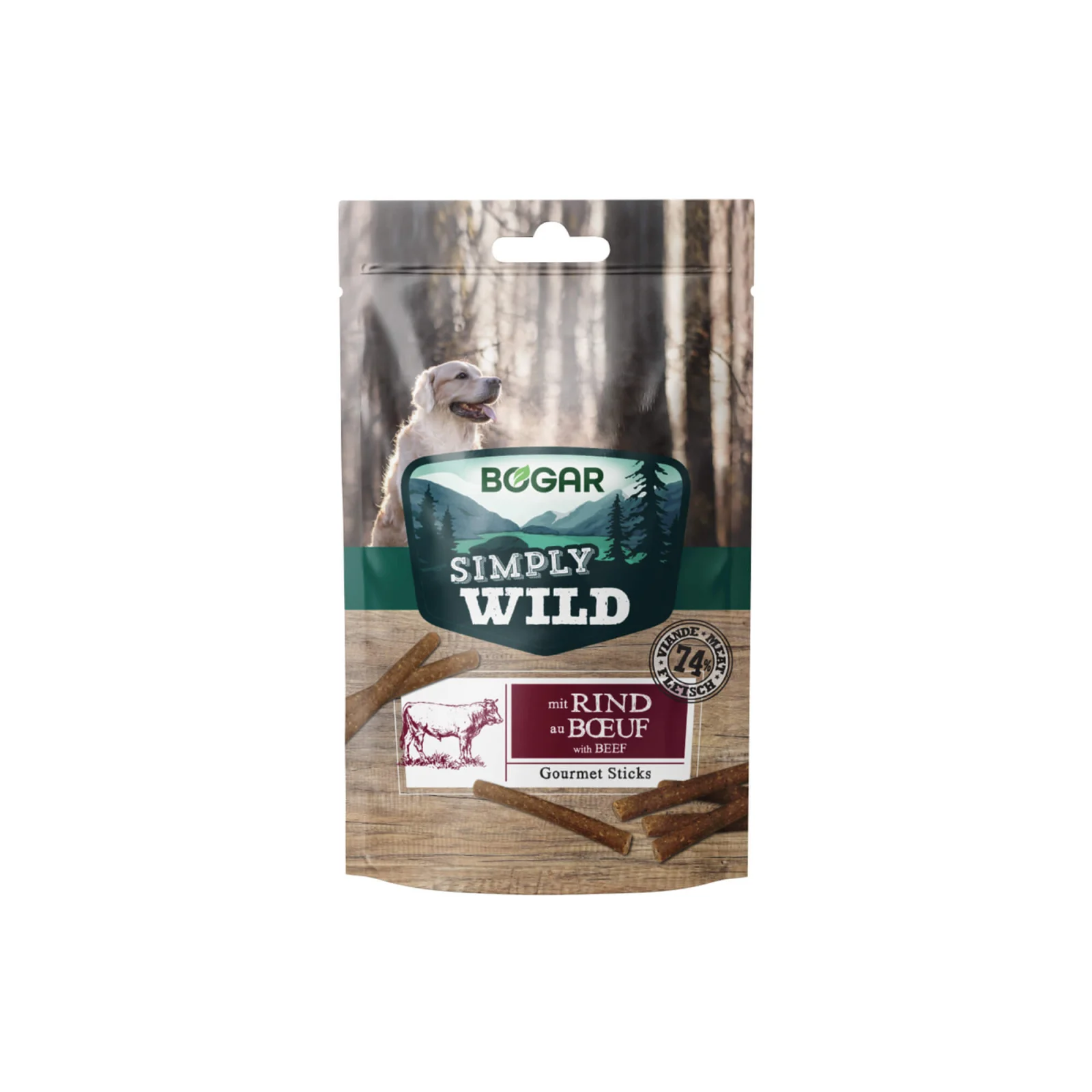 Simply Wild Sticks Beef 10st