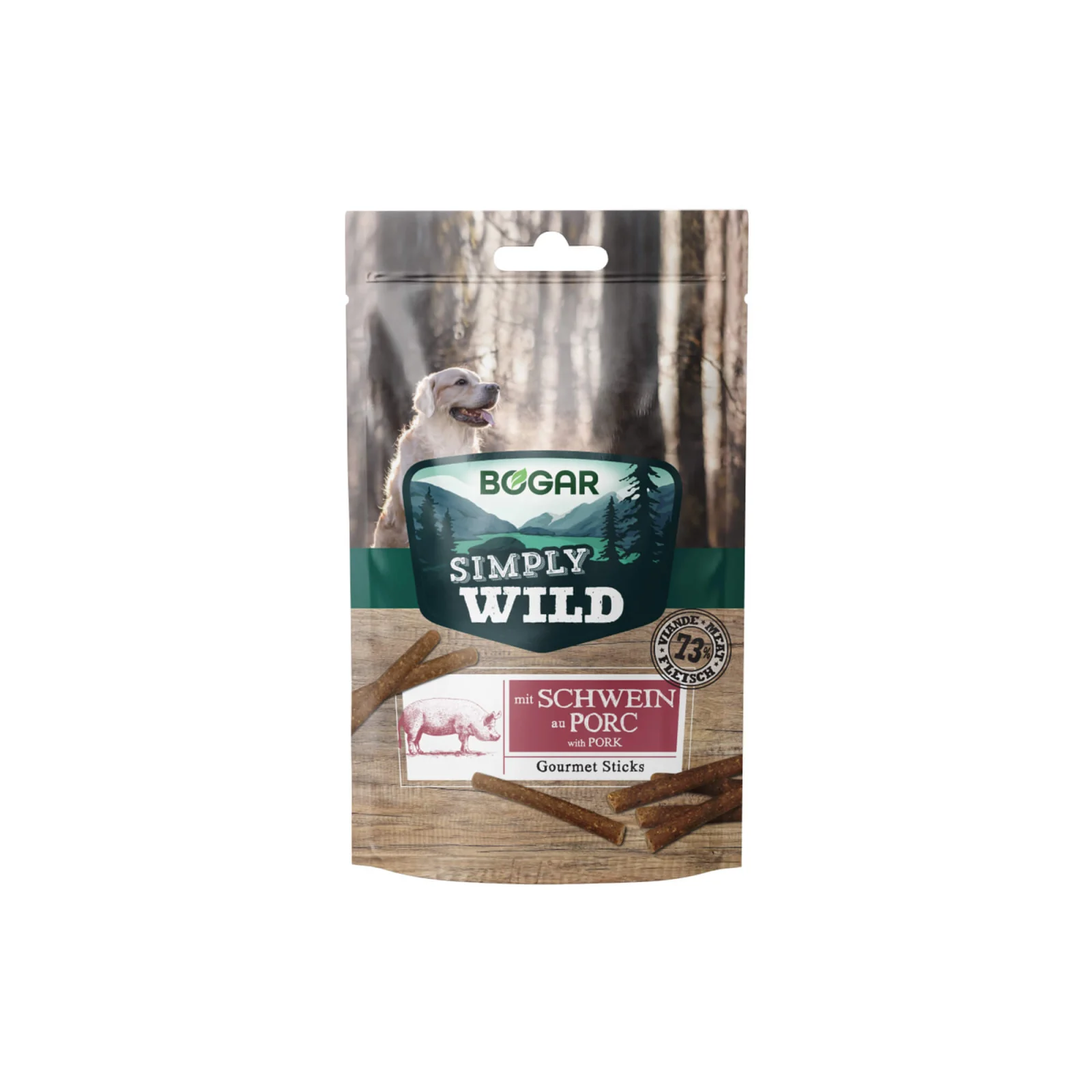 Simply Wild Sticks Pork 10st