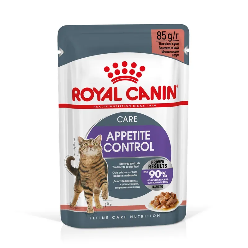 Sista chansen Appetite Control Gravy Adult Våtfoder för Katt – 12 x 85 g