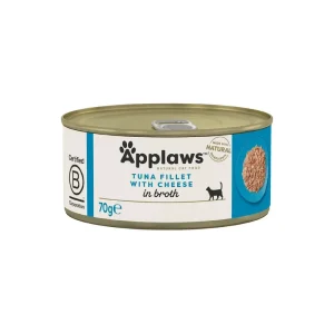 Sista chansen Applaws katt konserv Tuna Fillet&Cheese – 70 g