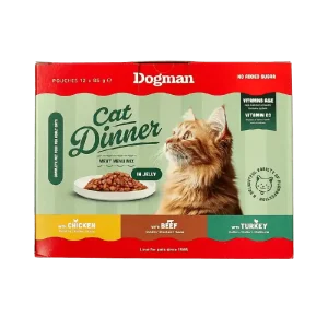 Sista chansen Cat Dinner in Jelly Våtfoder för katt 12x85g