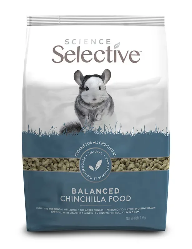 Sista chansen Chinchilla Foder – 1,5 kg