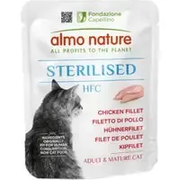 Sista chansen Ekonomipack Almo Nature HFC Sterilised 24 x 50 g – Kycklingfilé