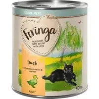 Sista chansen Ekonomipack Feringa Single Meat Menu 12 x 800 g – Anka med med keso & valeriana