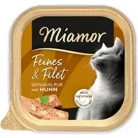 Sista chansen Ekonomipack Miamor Feines & Filet 32 x 100 g Fjäderfä & kyckling