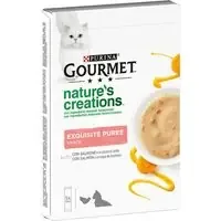 Sista chansen Gourmet Nature‘s Creations Snack 5 x 10 g – Salmon & Carrots