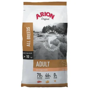 Sista chansen Grain Free Salmon & Potato hundfoder – 12 kg