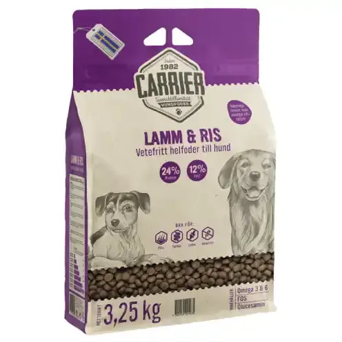 Sista chansen Lamm & Ris Hundfoder – 3,25 kg