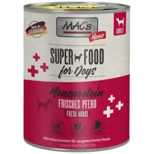 Sista chansen Monoprotein Sensitive Häst Våtfoder för Hund – 6 x 400 g