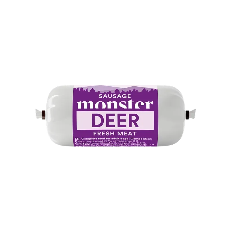 Sista chansen Monster Sausage Deer 80g