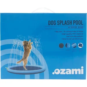 Sista chansen Ozami Dog Splash Pool Ø150cm Blå