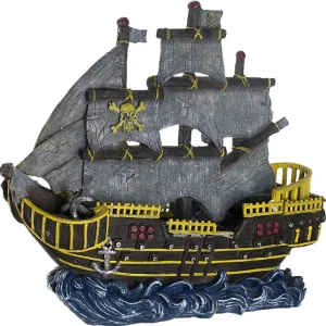 Sjörövarskepp 44.5x14x39cm