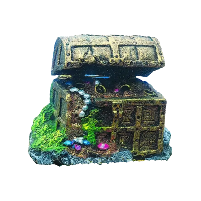 Skattkista Akvariedekor