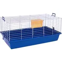Skyline Maxi XL smådjursbur – Mörkblå L 100 x B 54 x H 44 cm Kundfavorit