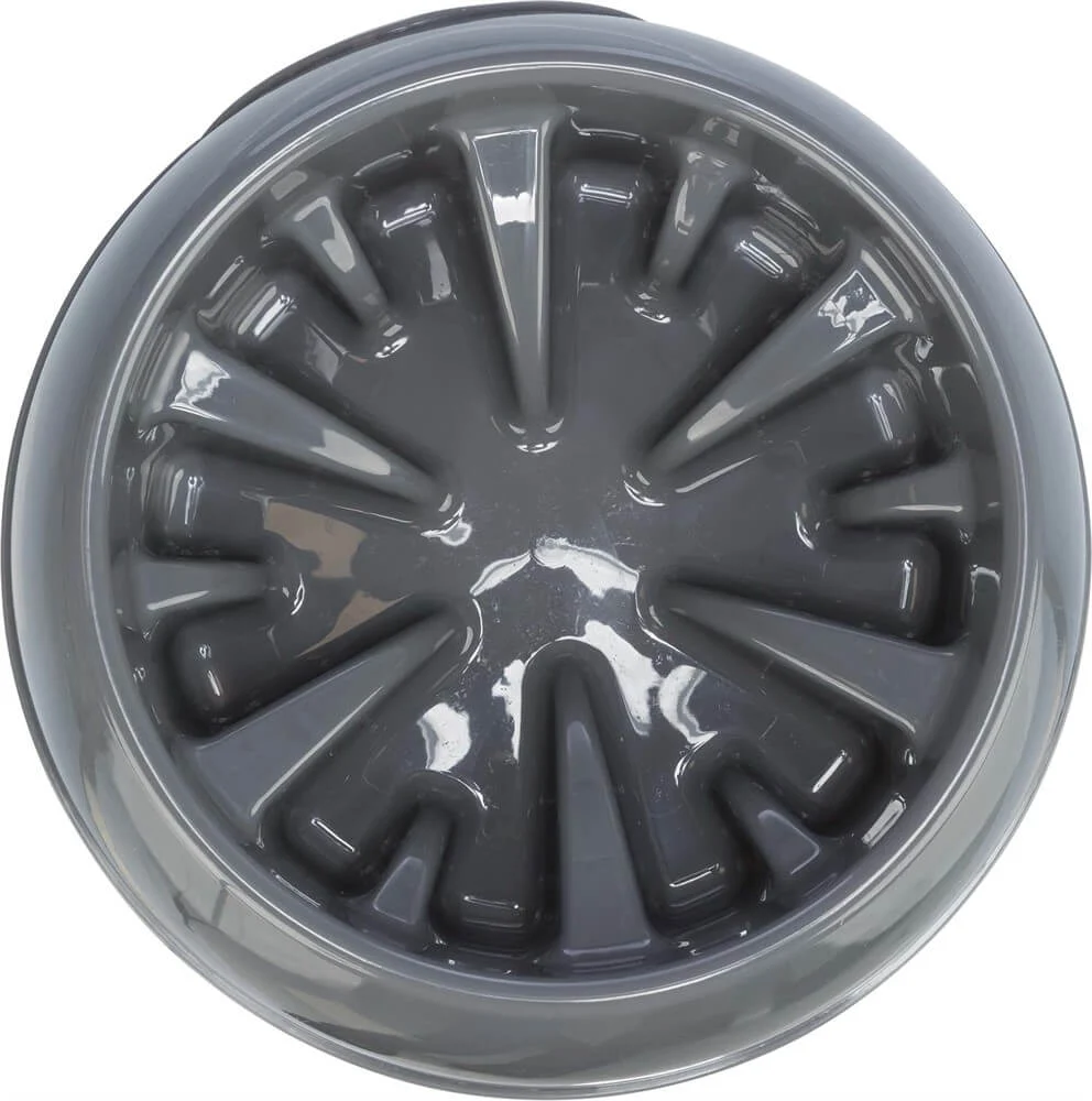 Slow Feed Plast/TBR 0,8L ø 20cm Grå
