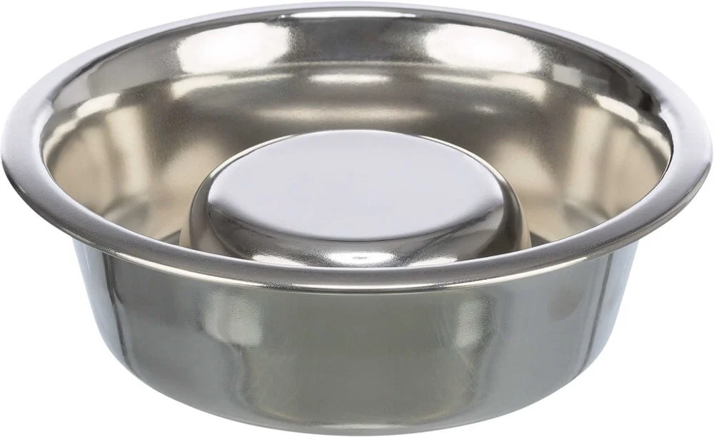 Slow Feed Skål Rostfritt 1,1L / 21cm