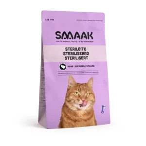 SMAAK Cat Adult Sterilised Kyckling | Arken Zoo