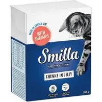 Smilla Chunks i gelé 6 x 380 g – Räkor prisnedsättning