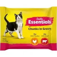 Smilla Essentials bitar i sås i portionspåse – 4 x 85 g Populär