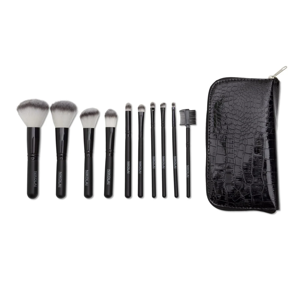 Sminkborstar set 10st Nikolai* classic