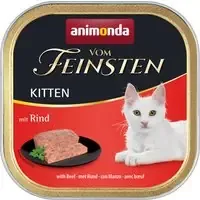 Snabb frakt Ekonomipack animonda vom Feinsten Kitten 72 x 100 g – Nötkött
