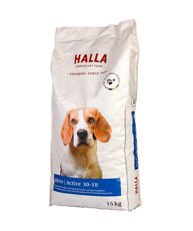 Snabb frakt Hundfoder Aktiv – 15 kg