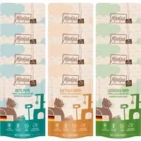 Snabb frakt Mixpack MjAMjAM Quetschie Pure Meat Pleasure 12 x 125 g – Mix (3 sorter)