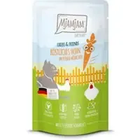 Snabb frakt MjAMjAM Quetschie 12 x 125 g – Chicks & Friends läcker kyckling med fina morötter