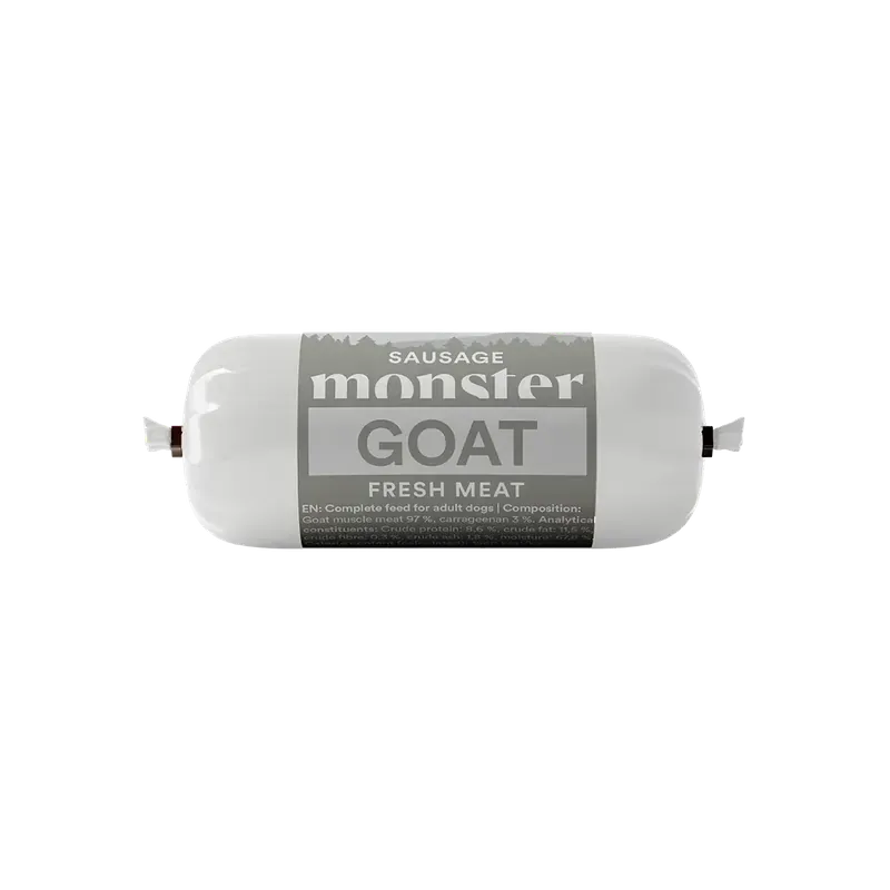 Snabb frakt Monster Sausage Goat 80g