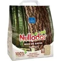 Snabb frakt Nullodor Bois De Sapin kattströ av granträ – Ekonomipack 2 x 10 l