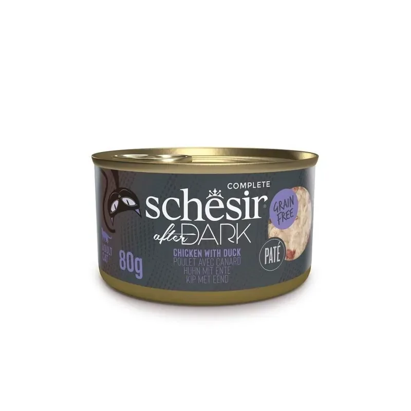 Snabb frakt Schesir After Dark Pate Chicken/Duck 80 g