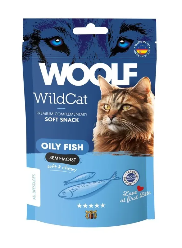 Snabb frakt Soft Snack Oljig Fisk Kattgodis – 50 g