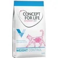 Snabb leverans Concept for Life Veterinary Diet Weight Control – Ekonomipack 2 x 10 kg