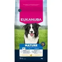 Snabb leverans Eukanuba Premium Nutrition Mature Medium Breed Chicken – Ekonomipack 2 x 3 kg