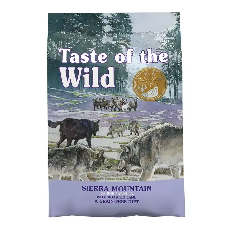 Snabb leverans Taste of the Wild Canine Sierra Mountain Lamb