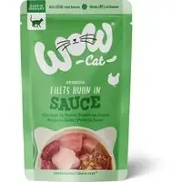 Snabb leverans WOW Cat i sås 8 x 85 g – Kyckling