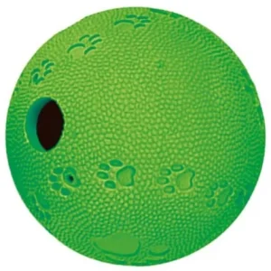 Snack-boll Naturgummi Labyrint Gr枚n 酶6cm