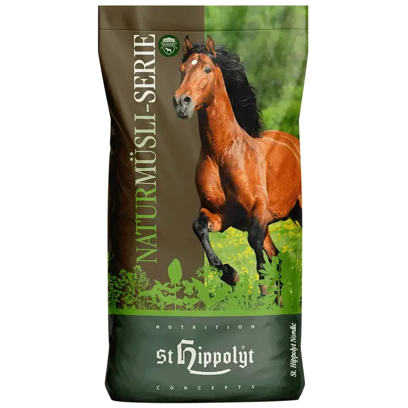 St Hippolyt Naturmusli med Örter 15Kg