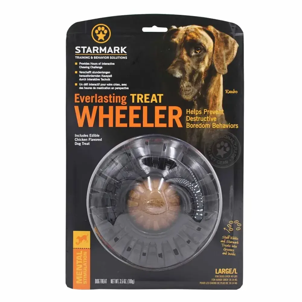 Starmark Treat Wheeler Svart L