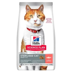 Sterilised Cat torrfoder med lax f枚r fullvuxna katter