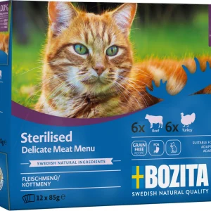 Sterilised Meat in Jelly V氓tfoder f枚r katt 12x85g