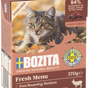 Sterilised Venison in Jelly V氓tfoder f枚r katt 370g