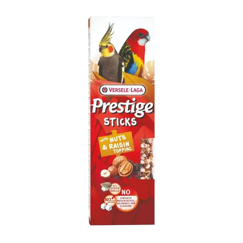 Sticks Parakit Nöt & Russin – 2 ST