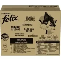 Stort ekonomipack Latz ”As good as it looks” 120 x 85 g – Köttmix II (nötkött, lax, kyckling, tonfisk) Säker betalning